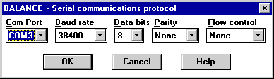 RS232 software